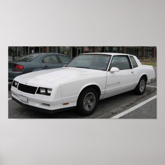 1986 Chevrolet Monte Carlo SS ポスター (正面)