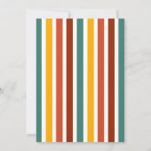 1986 Retro Vintage Cassette Disco 40th Birthday 招待状 (裏面)