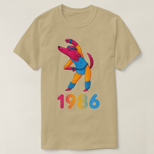 1986 Tシャツ (デザイン正面)