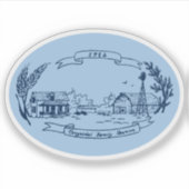 1986 Tengesdal Reunion シール (正面)