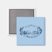 1986 Tengesdal Reunion マグネット (正面/裏面)