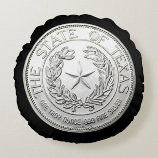 1986 The State of Texas Silver Round ラウンドクッション