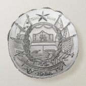 1986 The State of Texas Silver Round ラウンドクッション (裏面)
