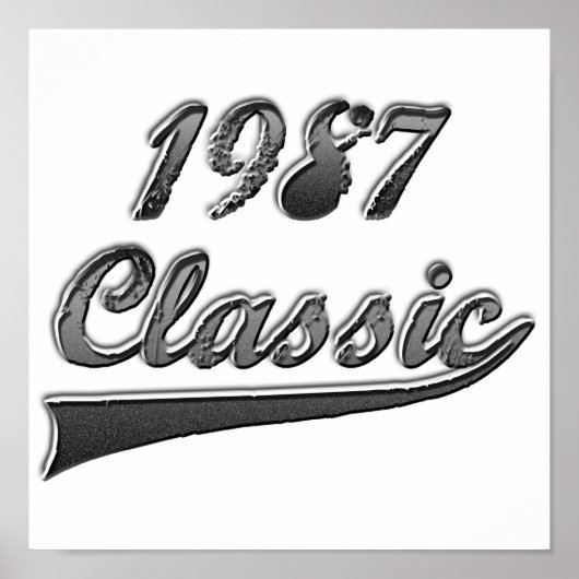 1987クラシック ポスター (正面)