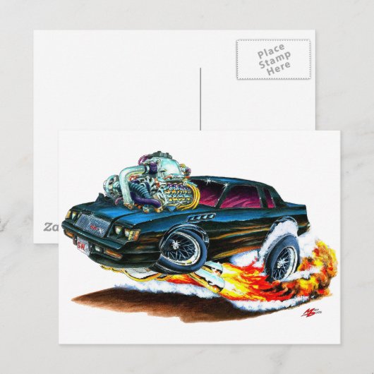 1987ブイックGNX ポストカード (正面/裏面)