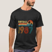 1987年から36年のヤシの木 Tシャツ (正面)