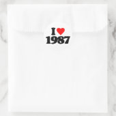 1987年が大好き ラウンドシール (バッグ)