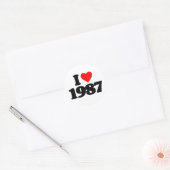 1987年が大好き ラウンドシール (封筒)