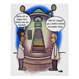 1987年に戻る光沢のあるポスター ポスター