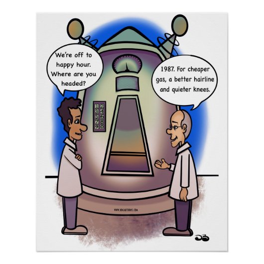 1987年に戻る光沢のあるポスター ポスター (正面)