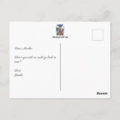 1987年に戻る ポストカード (裏面)