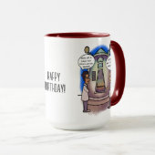 1987年に戻る マグカップ (正面右)