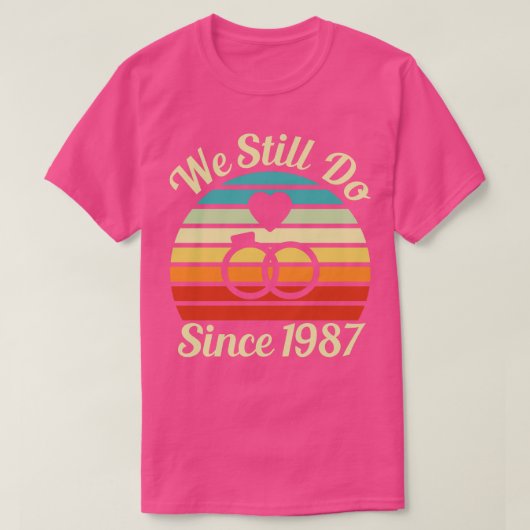 1987年のAnniv版から結婚も Tシャツ (デザイン正面)