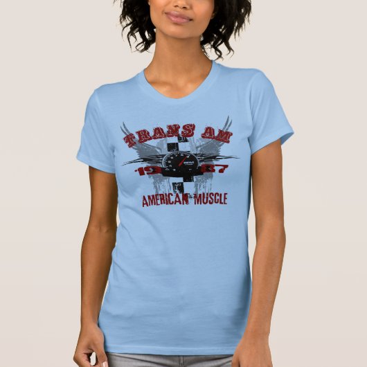 1987年のTRANS AMのグラフィックのTシャツ Tシャツ (正面)