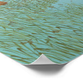 1987年凍ってい湖 ポスター (角)