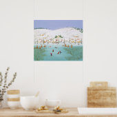 1987年凍ってい湖 ポスター (キッチン)