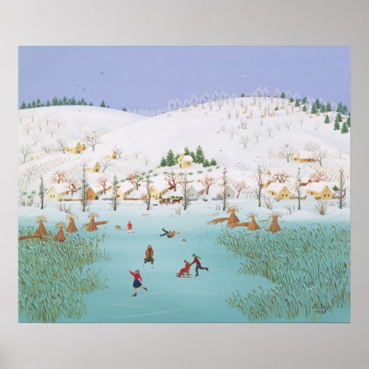 1987年凍ってい湖 ポスター (正面)