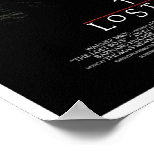 1987年失った少年 ポスター (角)