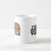 1987年生まれのヴィンテージ誕生日ギフト コーヒーマグカップ (中央)