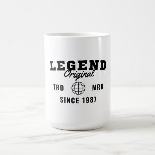 1987年生まれの伝説 コーヒーマグカップ