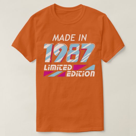 1987年限定版1 Tシャツ (デザイン正面)