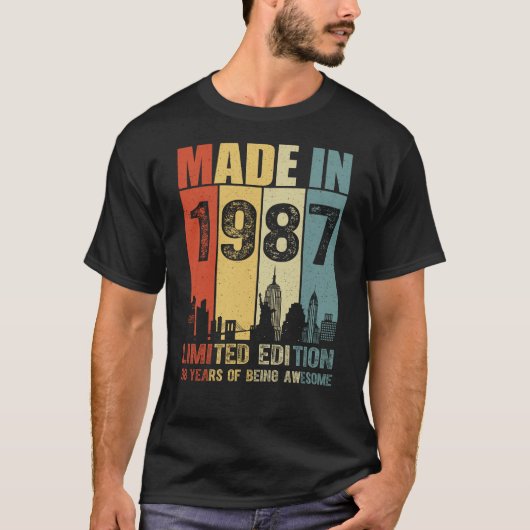 1987年限定版38年製 Tシャツ (正面)