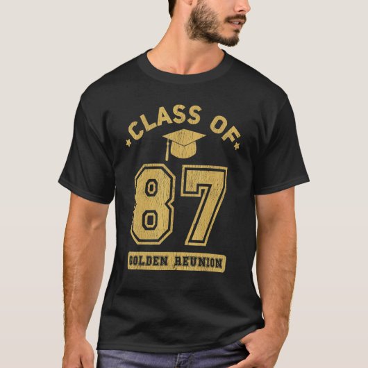 1987年高等学校卒業レユニオのクラス Tシャツ (正面)