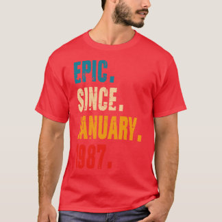 1987年1月からエピック Tシャツ