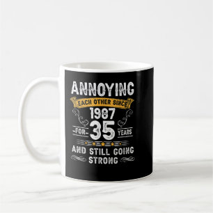 1987年35年のAn以来お互いに迷惑結婚する コーヒーマグカップ