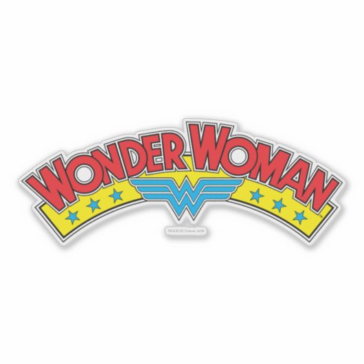 1987疑問に思年の女性の漫画ブックロゴ シール (正面)