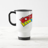 1987疑問に思年の女性の漫画ブックロゴ トラベルマグ (左)