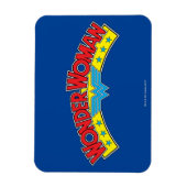 1987疑問に思年の女性の漫画ブックロゴ マグネット