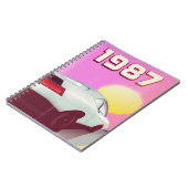 1987 スポーツカーポスター ノートブック (左側)