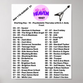 1987 – ロックンロール天国（パート2） ポスター