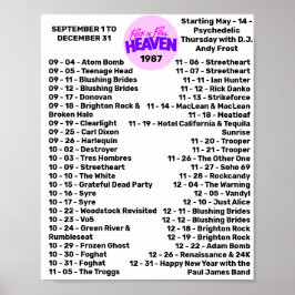 1987 – ロックンロール天国（パート3） ポスター