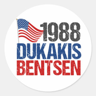 1988ドゥカキスベントセンレトロ民主党員 ラウンドシール