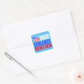 1988ドゥカキスベントセンレトロ選挙 スクエアシール (封筒)