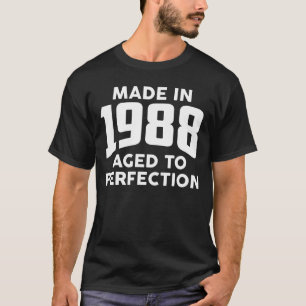 1988年に完成までの年老いた誕生日贈答アイディア Tシャツ