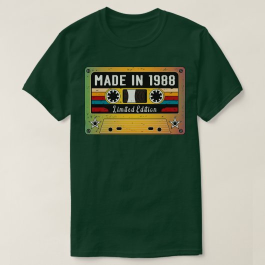 1988年に製作された Tシャツ (デザイン正面)