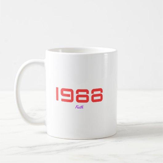 1988年のトップソング コーヒーマグカップ (左)