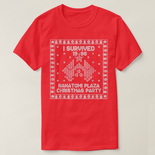 1988年生き延び中富プラザクリスマスパーティー Tシャツ (デザイン正面)
