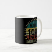1988年35歳35誕生日2製男性へ コーヒーマグカップ (正面右)