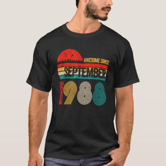 1988年9素晴らし月34日から34歳 Tシャツ