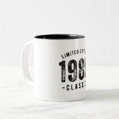 1988年 クラシックな誕生年 ツートーンマグカップ (正面左)
