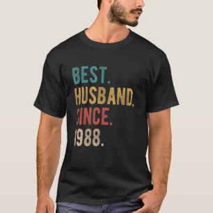 1988最高の年34周年結婚F夫 Tシャツ