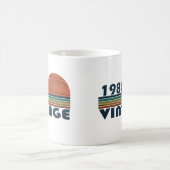 1988生まれ年のヴィンテージ誕生日ギフト コーヒーマグカップ (中央)