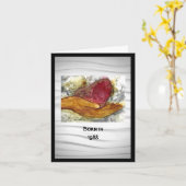 1988生まれ年の誕生日おもしろいファクトあいさつカード カード (黄色い花)