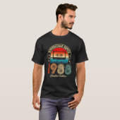 1988素晴らし年のカセット誕生日1988以クラシック来 Tシャツ (正面フル)