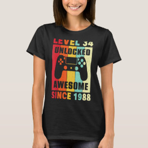 1988素晴らし年以来ヴィンテージコントローラー女性男性 Tシャツ