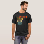 1988素晴らし年7月以来ヴィンテージ34誕生日 Tシャツ (正面フル)